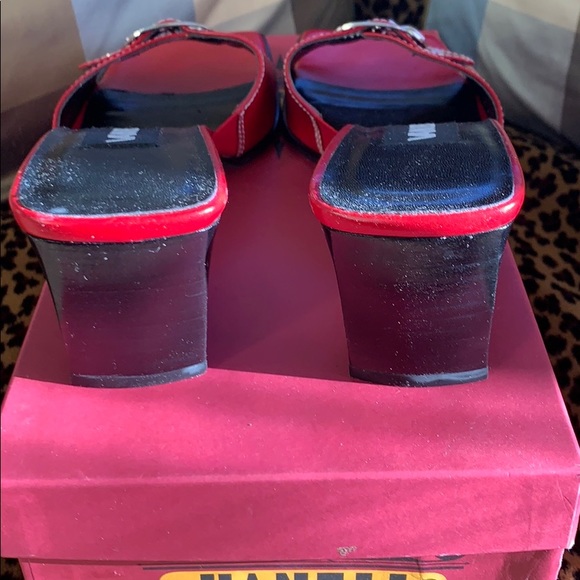 Vaneli Allyn Red Calf Sandal size 8.5N - Picture 6 of 6